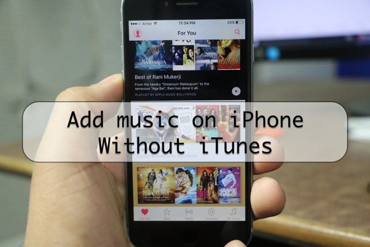 how to download music on iphone without itunes