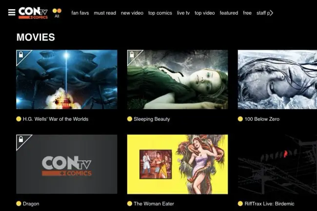 ConTV – free online movie website without sign up