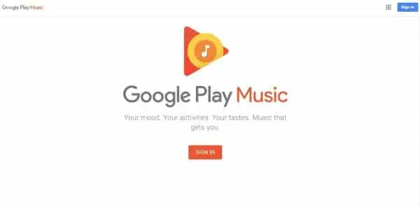 Google Play Music- Free music streaming services