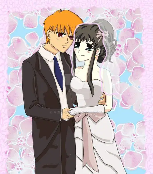 Kyo & Tohru romantic anime couples