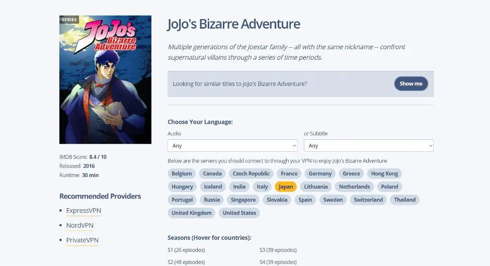 JoJo's Bizzare Adventure